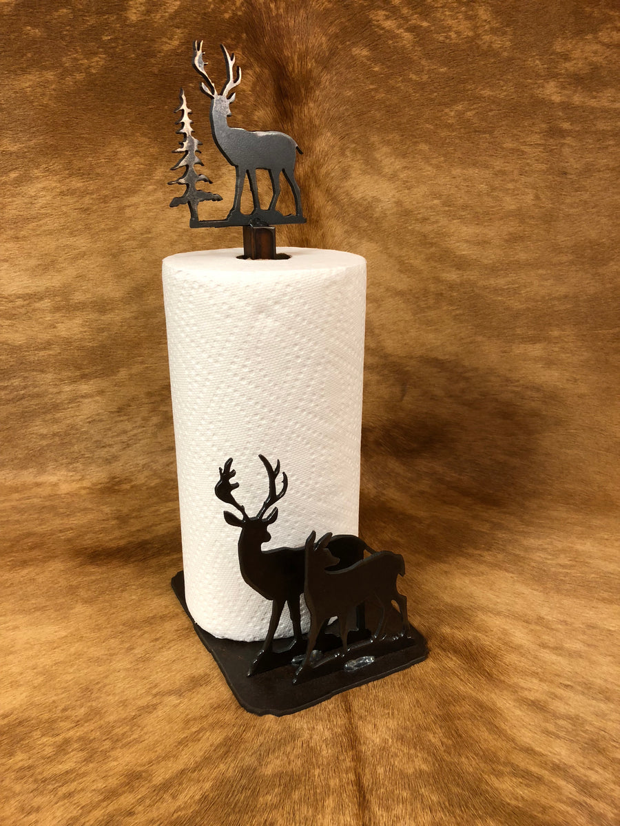 Bull Elk Paper Towel Holder